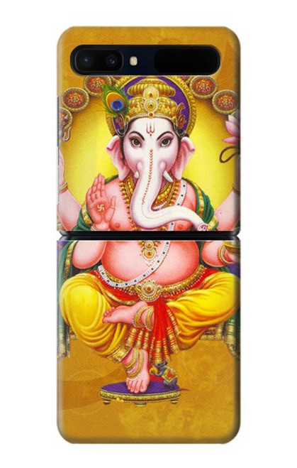 S0896 Lord Ganesh Hindu God Hülle Schutzhülle Taschen für Samsung Galaxy Z Flip 5G