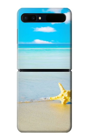 S0911 Relax at the Beach Hülle Schutzhülle Taschen für Samsung Galaxy Z Flip 5G