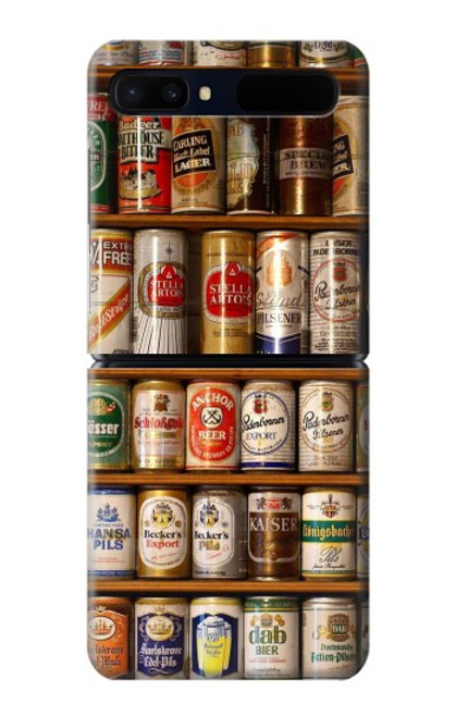 S0983 Beer Cans Collection Hülle Schutzhülle Taschen für Samsung Galaxy Z Flip 5G