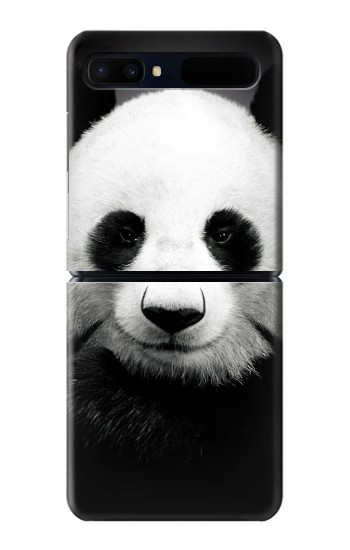 S1072 Panda Bear Hülle Schutzhülle Taschen für Samsung Galaxy Z Flip 5G