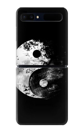 S1372 Moon Yin-Yang Hülle Schutzhülle Taschen für Samsung Galaxy Z Flip 5G