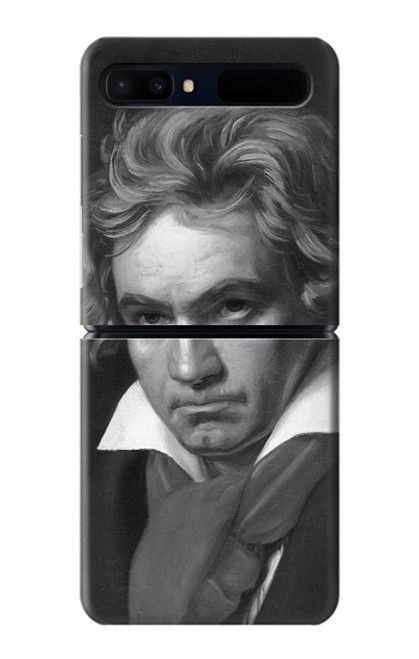 S1930 Beethoven Hülle Schutzhülle Taschen für Samsung Galaxy Z Flip 5G