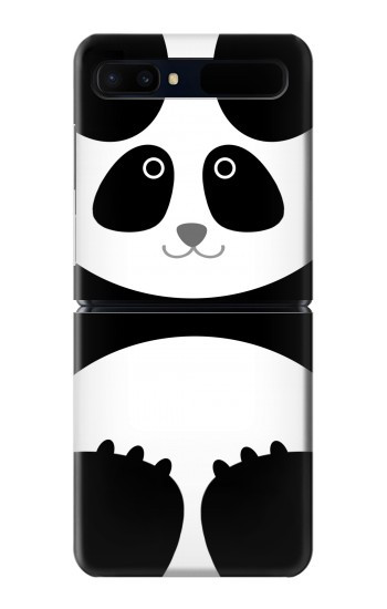 S2085 Panda Minimalist Hülle Schutzhülle Taschen für Samsung Galaxy Z Flip 5G