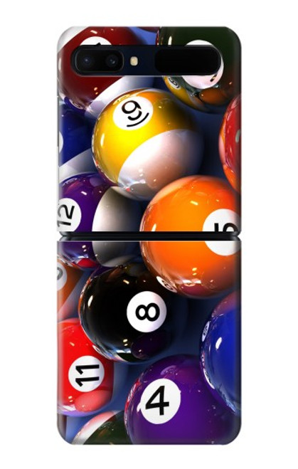 S2238 Billiard Pool Ball Hülle Schutzhülle Taschen für Samsung Galaxy Z Flip 5G