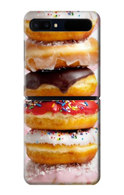 S2431 Fancy Sweet Donuts Hülle Schutzhülle Taschen für Samsung Galaxy Z Flip 5G