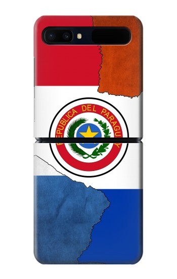 S3017 Paraguay Flag Hülle Schutzhülle Taschen für Samsung Galaxy Z Flip 5G