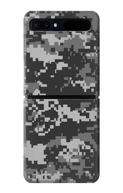 S3293 Urban Black Camo Camouflage Hülle Schutzhülle Taschen für Samsung Galaxy Z Flip 5G