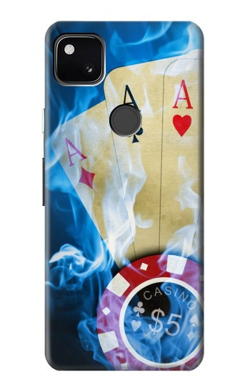S0348 Casino Hülle Schutzhülle Taschen für Google Pixel 4a