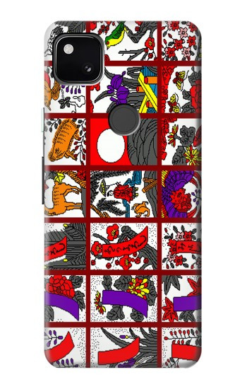 S1923 Hanafuda Japanese Flower Card Hülle Schutzhülle Taschen für Google Pixel 4a