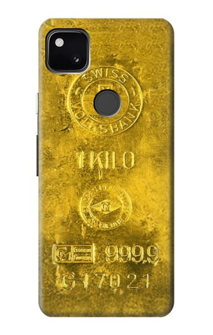 S2618 One Kilo Gold Bar Hülle Schutzhülle Taschen für Google Pixel 4a