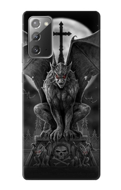 S0850 Gargoyle Devil Demon Hülle Schutzhülle Taschen für Samsung Galaxy Note 20
