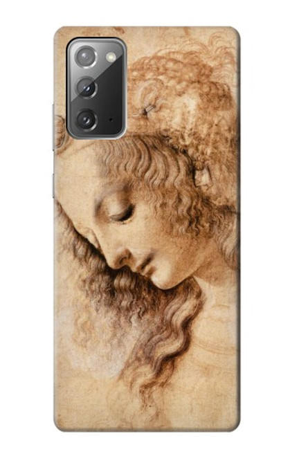 S1045 Leonardo da Vinci Woman's Head Hülle Schutzhülle Taschen für Samsung Galaxy Note 20