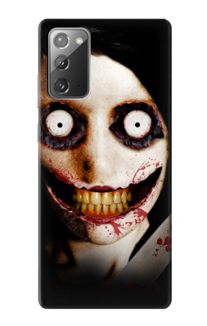 S1344 Jeff the Killer Hülle Schutzhülle Taschen für Samsung Galaxy Note 20