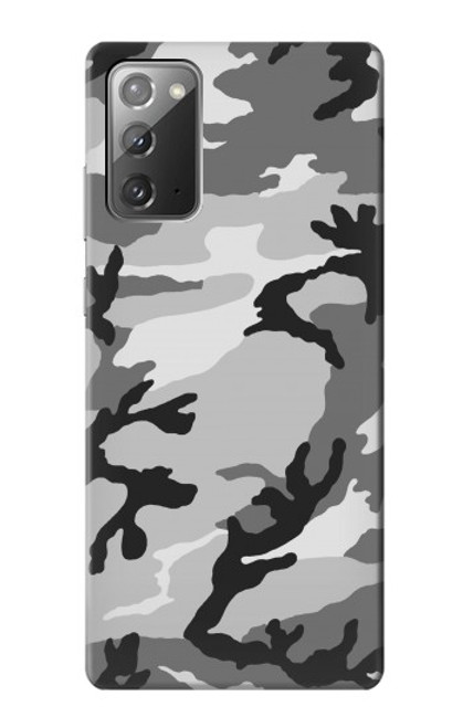 S1721 Snow Camouflage Graphic Printed Hülle Schutzhülle Taschen für Samsung Galaxy Note 20