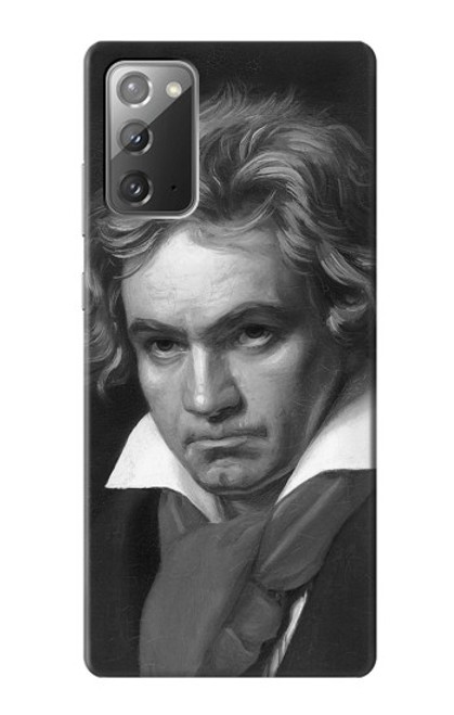 S1930 Beethoven Hülle Schutzhülle Taschen für Samsung Galaxy Note 20