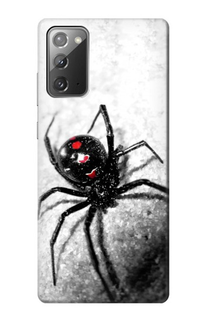 S2386 Black Widow Spider Hülle Schutzhülle Taschen für Samsung Galaxy Note 20