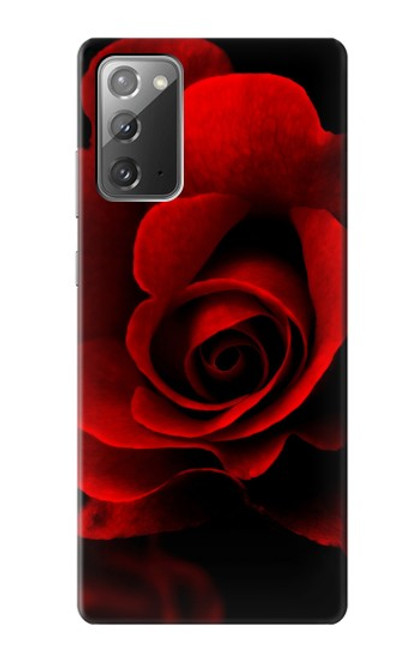 S2898 Red Rose Hülle Schutzhülle Taschen für Samsung Galaxy Note 20