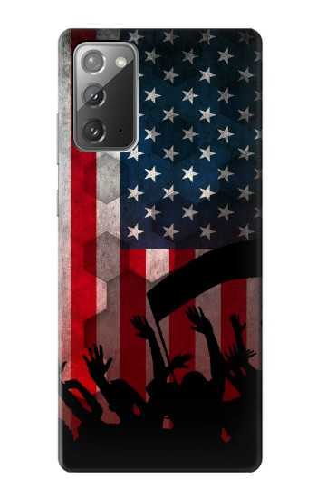 S2989 USA America Soccer Hülle Schutzhülle Taschen für Samsung Galaxy Note 20