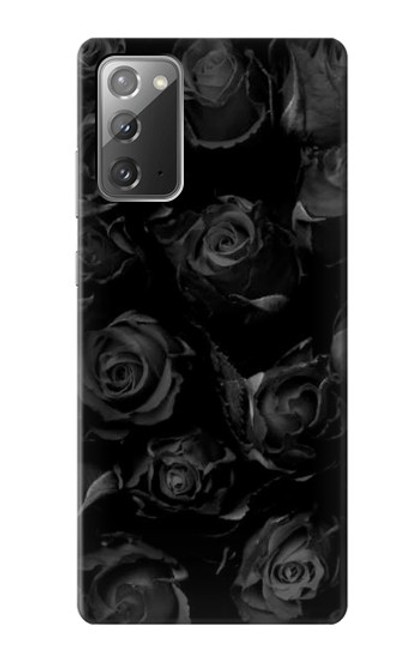 S3153 Black Roses Hülle Schutzhülle Taschen für Samsung Galaxy Note 20