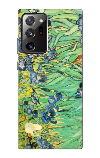 S0210 Van Gogh Irises Hülle Schutzhülle Taschen für Samsung Galaxy Note 20 Ultra, Ultra 5G