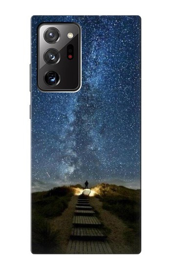 S0734 Stairway to Heaven Iceland Hülle Schutzhülle Taschen für Samsung Galaxy Note 20 Ultra, Ultra 5G