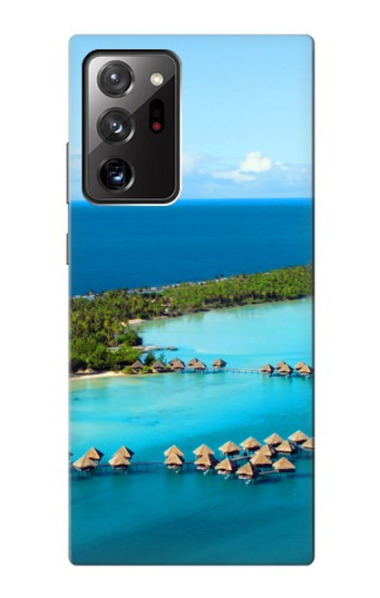 S0844 Bora Bora Island Hülle Schutzhülle Taschen für Samsung Galaxy Note 20 Ultra, Ultra 5G