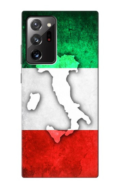 S2338 Italy Flag Hülle Schutzhülle Taschen für Samsung Galaxy Note 20 Ultra, Ultra 5G