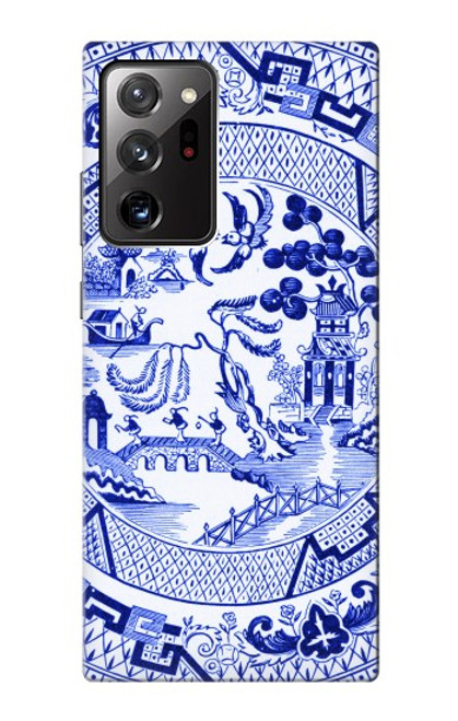 S2768 Willow Pattern Graphic Hülle Schutzhülle Taschen für Samsung Galaxy Note 20 Ultra, Ultra 5G