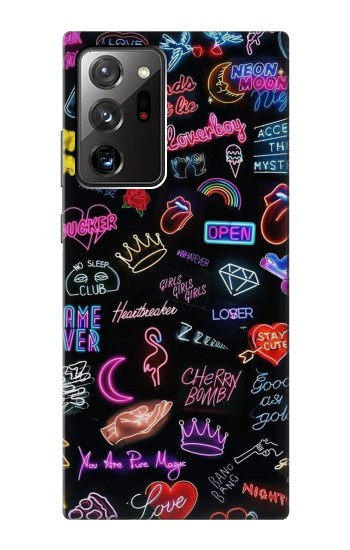 S3433 Vintage Neon Graphic Hülle Schutzhülle Taschen für Samsung Galaxy Note 20 Ultra, Ultra 5G