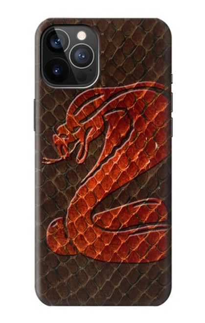 S0663 Cobra Snake Skin Hülle Schutzhülle Taschen für iPhone 12, iPhone 12 Pro