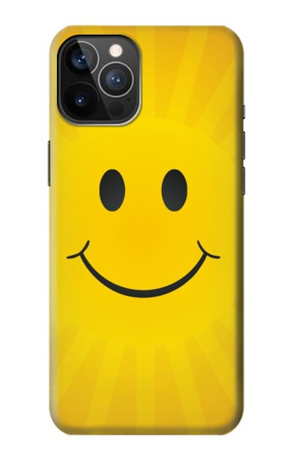 S1146 Yellow Sun Smile Hülle Schutzhülle Taschen für iPhone 12, iPhone 12 Pro