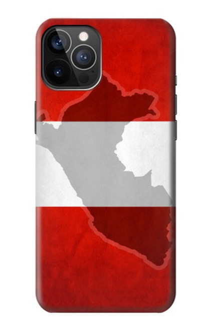 S3018 Peru Flag Hülle Schutzhülle Taschen für iPhone 12, iPhone 12 Pro