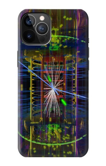 S3545 Quantum Particle Collision Hülle Schutzhülle Taschen für iPhone 12, iPhone 12 Pro