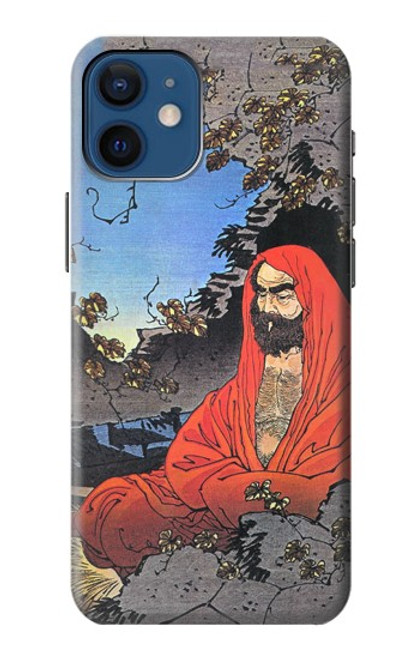 S2234 Zen Master Bodhidharma Yoshitoshi Hülle Schutzhülle Taschen für iPhone 12 mini