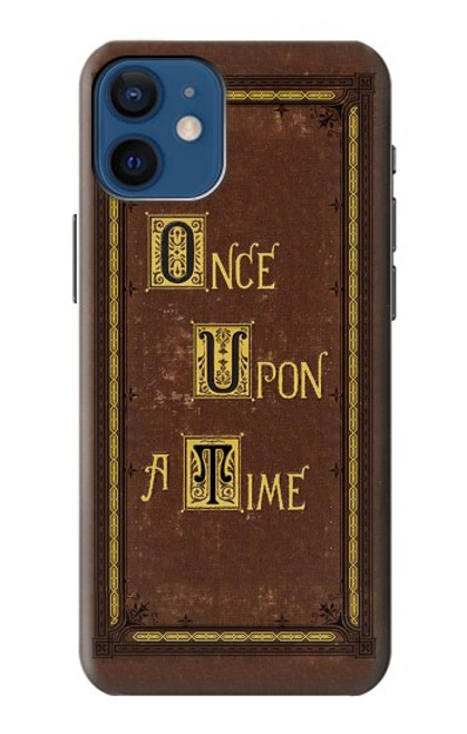 S2824 Once Upon a Time Book Cover Hülle Schutzhülle Taschen für iPhone 12 mini