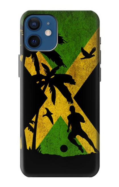 S2975 Jamaica Football Soccer Hülle Schutzhülle Taschen für iPhone 12 mini