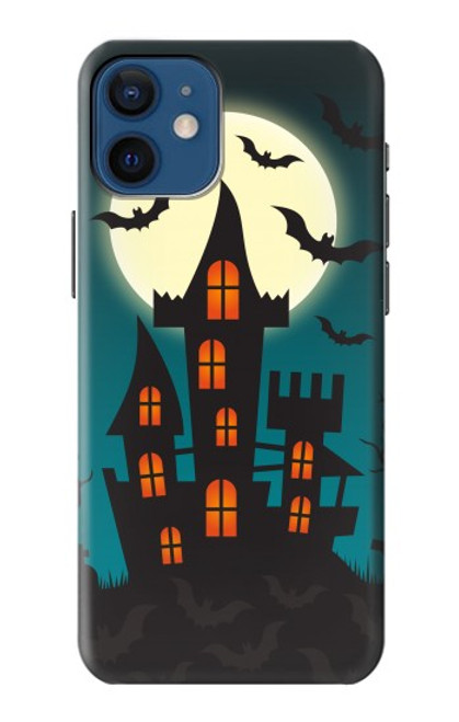 S3268 Halloween Festival Castle Hülle Schutzhülle Taschen für iPhone 12 mini