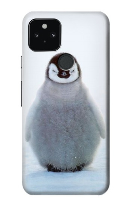 S1075 Penguin Ice Hülle Schutzhülle Taschen für Google Pixel 5