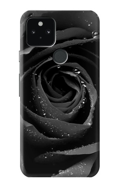 S1598 Black Rose Hülle Schutzhülle Taschen für Google Pixel 5