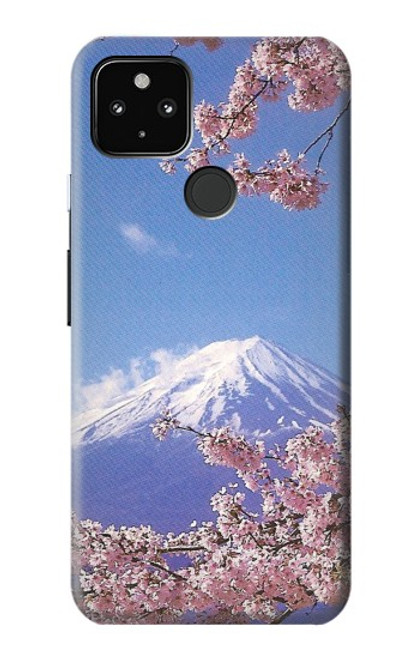 S1060 Mount Fuji Sakura Cherry Blossom Hülle Schutzhülle Taschen für Google Pixel 4a 5G