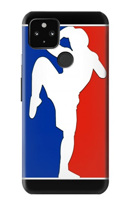 S2278 Muay Thai Kickboxing MMA Martial Art White Hülle Schutzhülle Taschen für Google Pixel 4a 5G