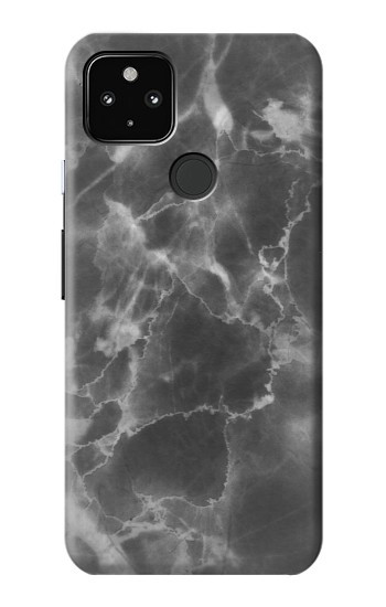 S2526 Black Marble Graphic Printed Hülle Schutzhülle Taschen für Google Pixel 4a 5G