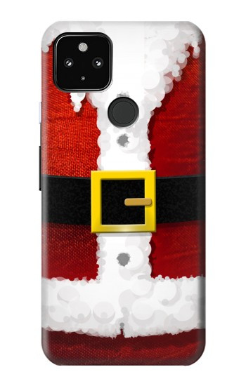 S2846 Christmas Santa Red Suit Hülle Schutzhülle Taschen für Google Pixel 4a 5G