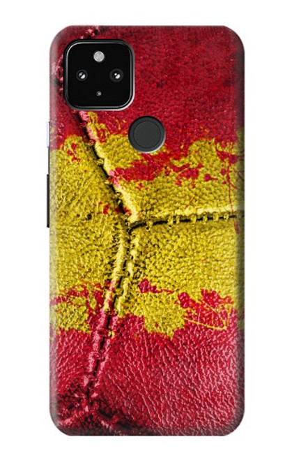 S3315 Spain Flag Vintage Football Graphic Hülle Schutzhülle Taschen für Google Pixel 4a 5G