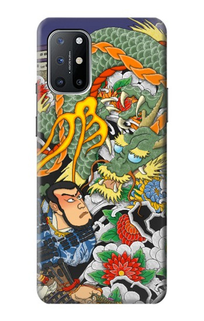 S0454 Japan Tattoo Hülle Schutzhülle Taschen für OnePlus 8T