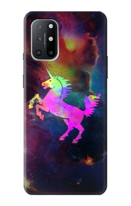 S2486 Rainbow Unicorn Nebula Space Hülle Schutzhülle Taschen für OnePlus 8T