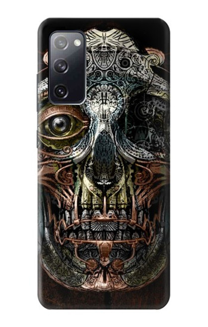 S1685 Steampunk Skull Head Hülle Schutzhülle Taschen für Samsung Galaxy S20 FE