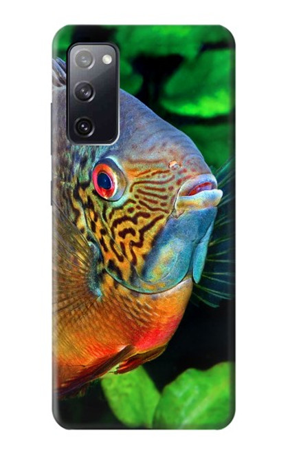 S1812 Cichlid Fish Hülle Schutzhülle Taschen für Samsung Galaxy S20 FE