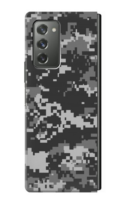 S3293 Urban Black Camo Camouflage Hülle Schutzhülle Taschen für Samsung Galaxy Z Fold2 5G