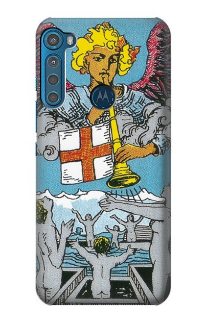 S3743 Tarot Card The Judgement Hülle Schutzhülle Taschen für Motorola One Fusion+